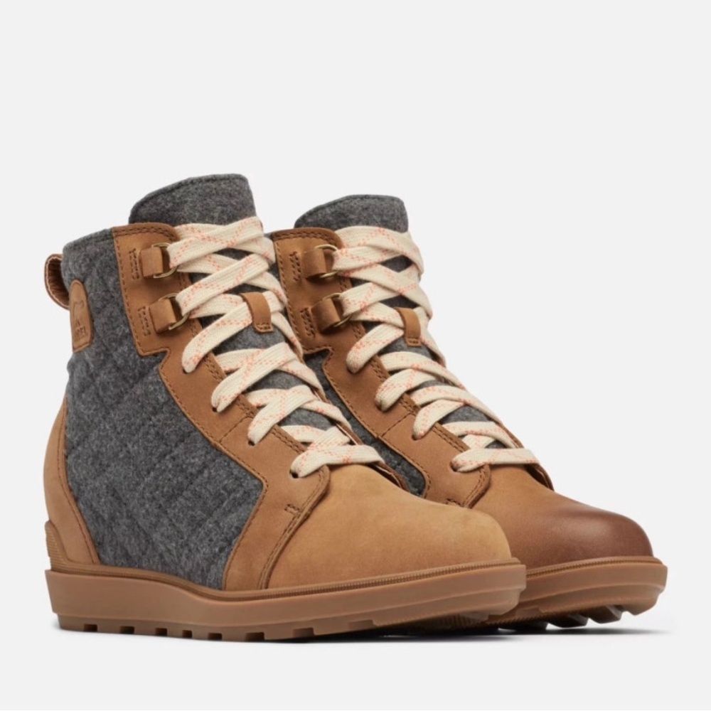Sorel Brown and Gray Boots for Outdoor Adventures